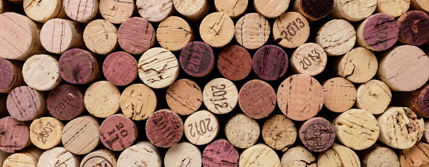 Wine corks. 