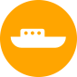 Boat rental icon