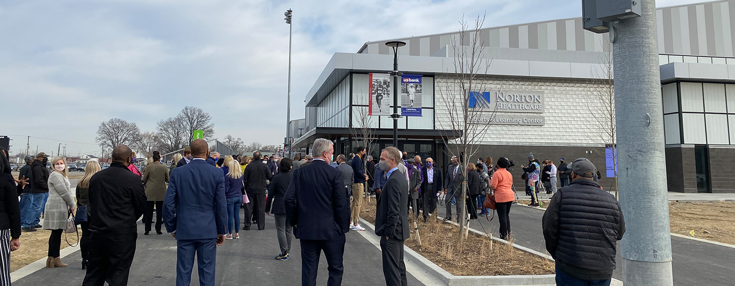 Norton Healthcare Sports and Learning Complex in conjunction with the Louisville Urban League.