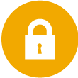 Icon of a lock