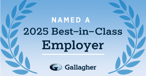 Gallagher Best-In-Class Employer award. 