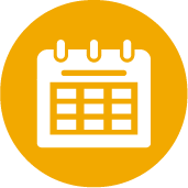 Calendar icon.