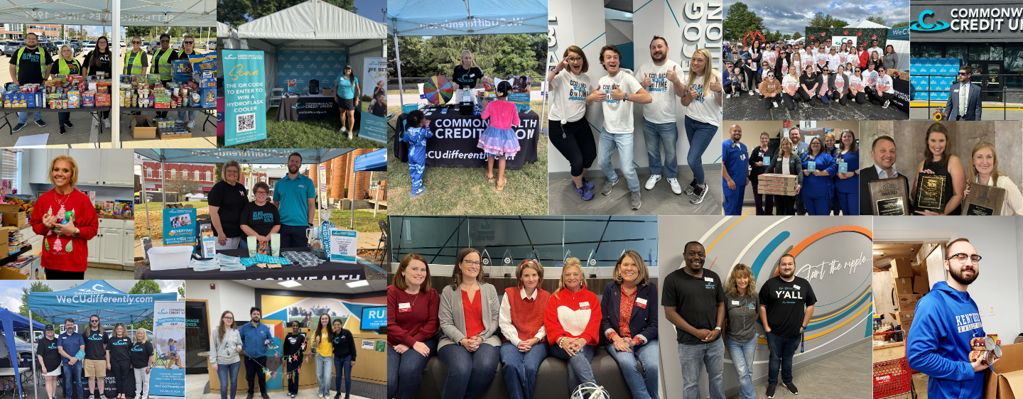 Collage of images of the CCU staff