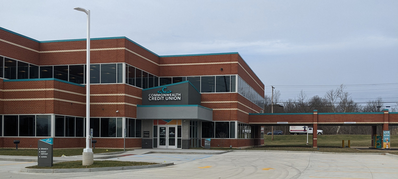 Exterior shot of the Louisville Road Branch