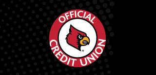Official credit union of the University of Louisville seal.