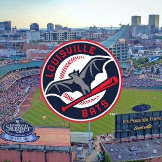 Louisville Slugger Field with Louisville Bats logo. 