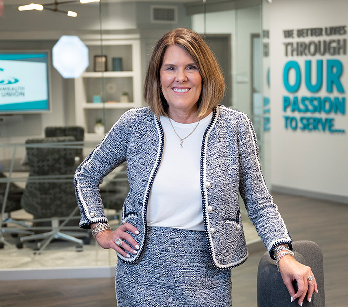 Picture of Karen Harbin, Commonwealth Credit Union's President/CEO.