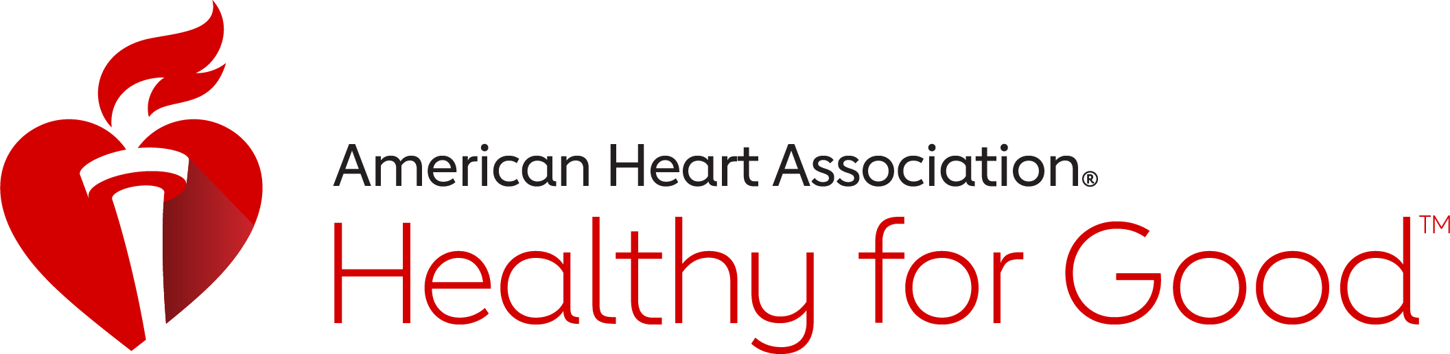 American Heart Association Healthy for Good logo.