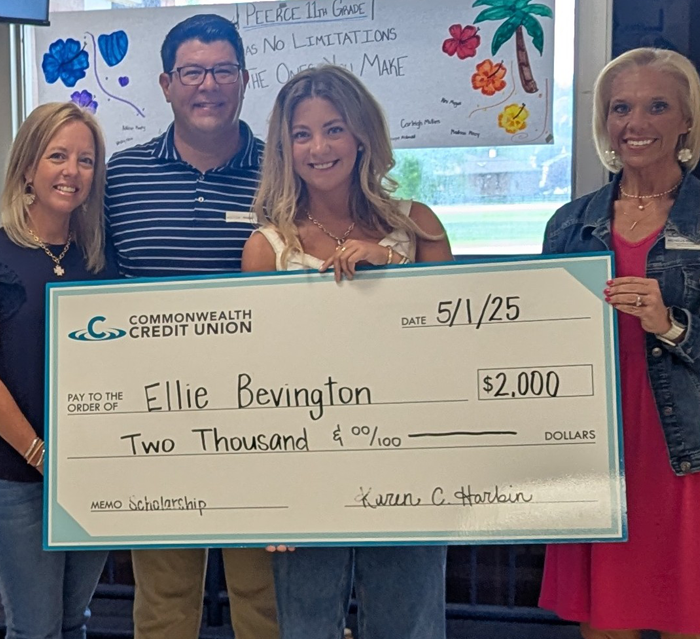 Image of Scholarship Winner Ellie Bevington