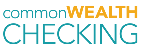 commonWEALTH Checking logo.