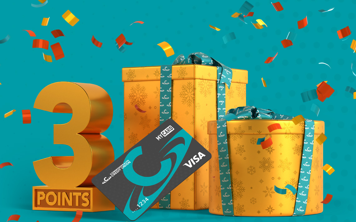 Image of CCU's Holiday Celebration items stacked together.