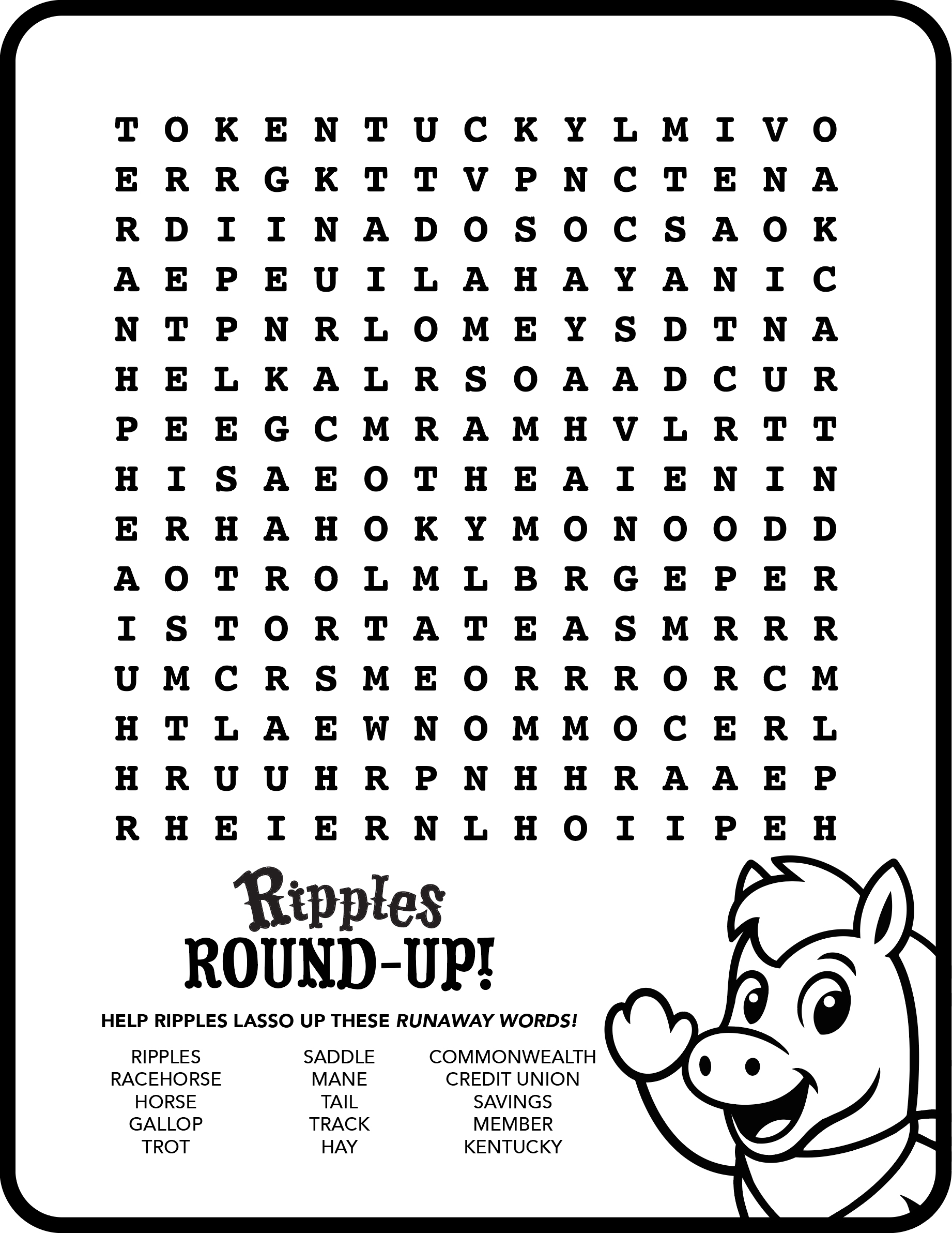 Coloring page: Ripples with gears